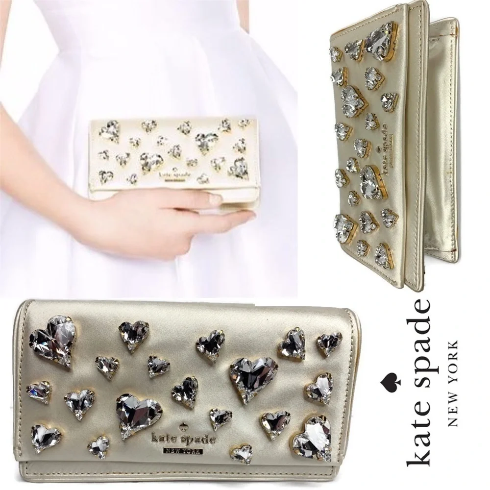 Kate Spade Madison Avenue Wedding Belles Heart Bag
